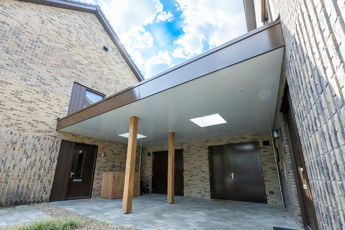 Aanbouw Carport en garage